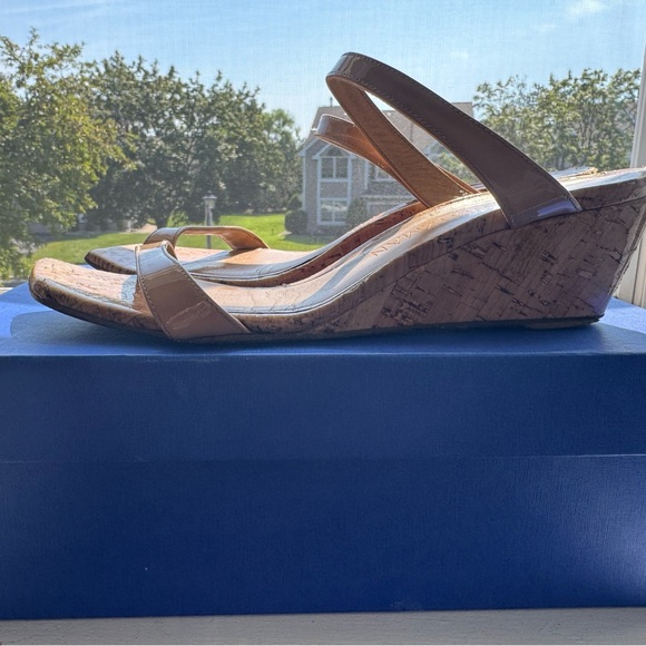 Stuart Weitzman Tan Wedges - Picture 6 of 8